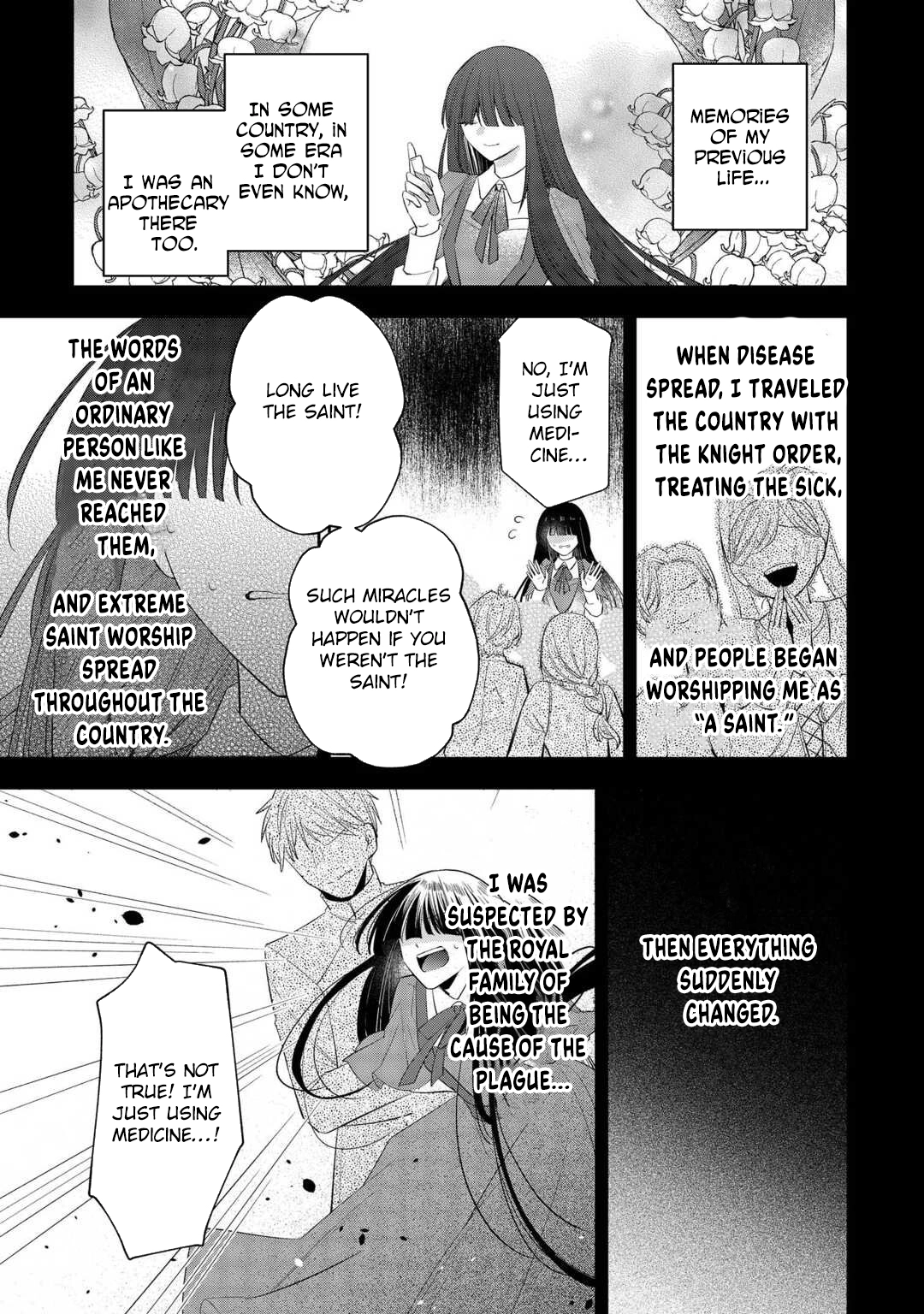 The Saint Executed in Her Past Life, Now Known as the Black Apothecary Chapter 1 Page 7